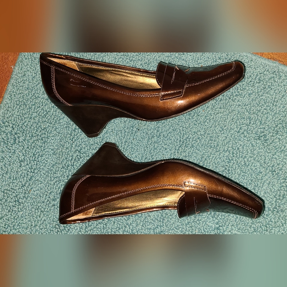 Anne Klein Santiago Wedge Loafer‎ 7.5 - Picture 5 of 10